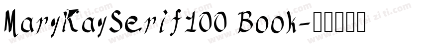 MaryKaySerif100 Book字体转换